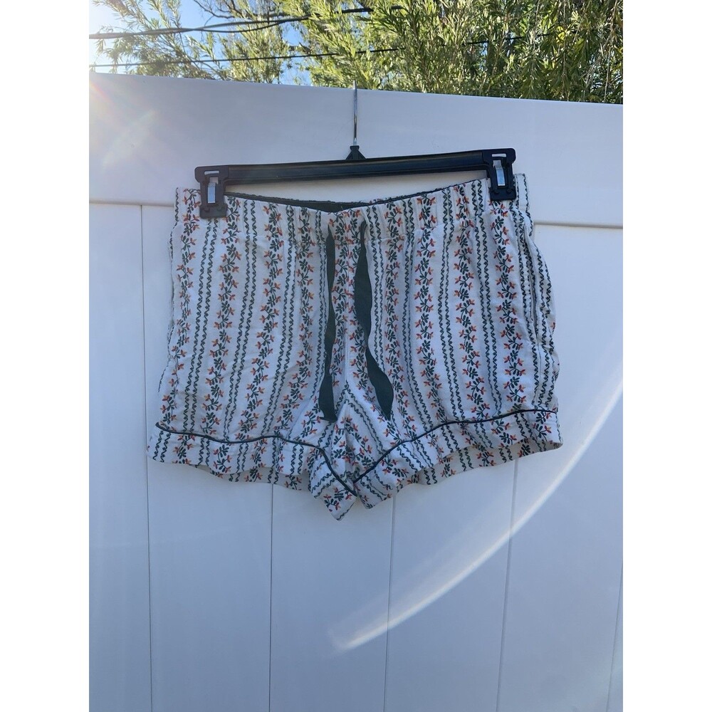 Lands End Shorts Casual Women’s Size Small Floral Drawstring